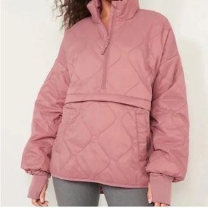 Old Navy half zip packable pullover